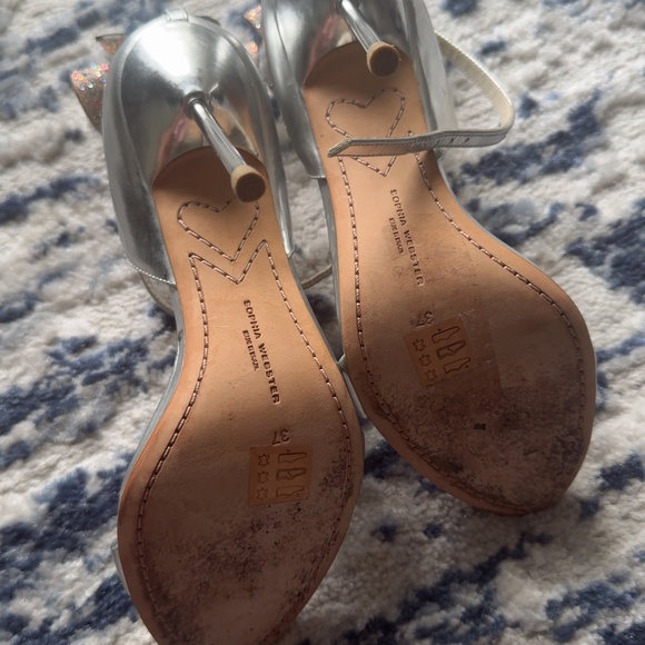 Sophia Webster Chiara Butterfly Ankle Strap Sandals - Picture 1 of 5